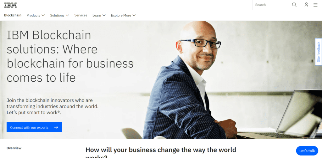 ibm - empresas de blockchain