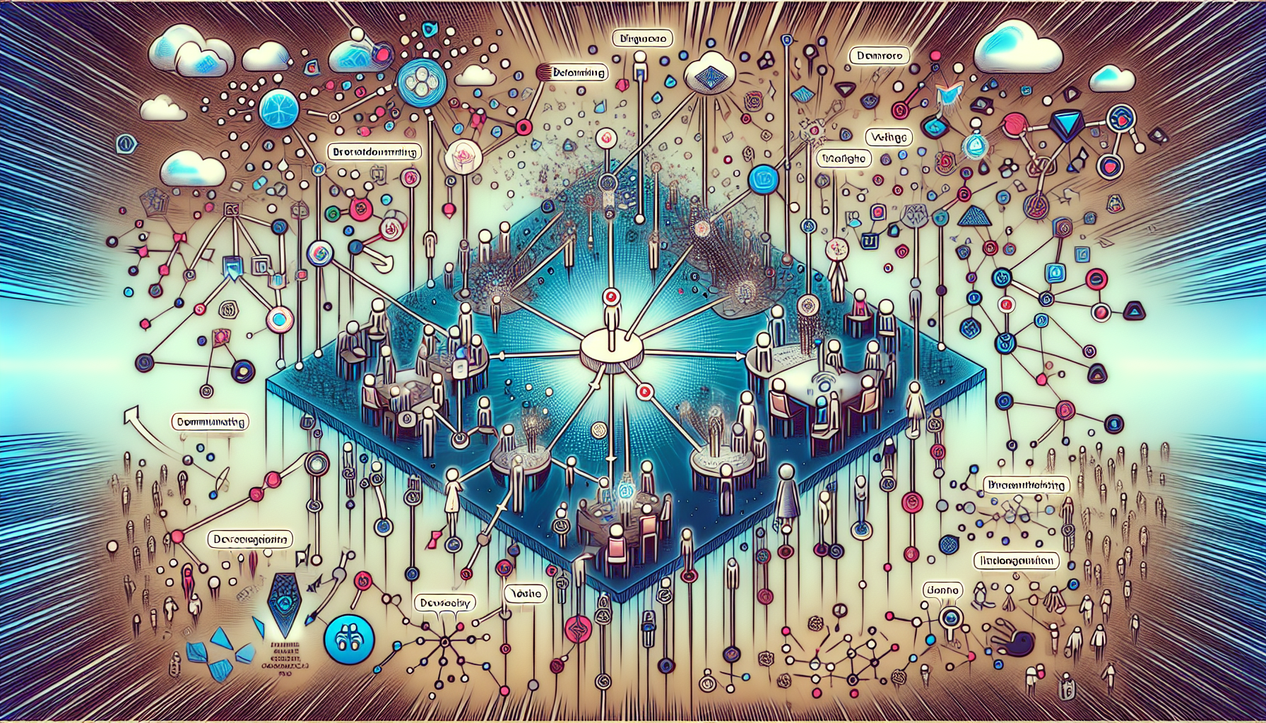 Decentralized Autonomous Organizations (DAOs) concept